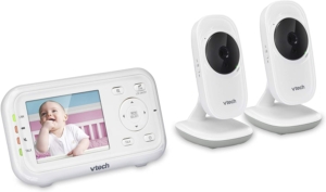 VTech Digital Video Baby Monitor 2 Cameras and Automatic Night Vision 婴儿监视器