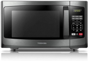 Toshiba EM925A5A-BS Microwave Oven, 0.9 Cu.ft, Black Stainless Steel 东芝微波炉