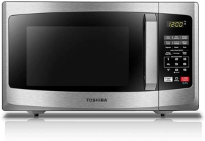 Toshiba EM925A5A-SS Compact Microwave with Sound onOff Option, 0.9 Cu.ft, Stainless Steel微波炉