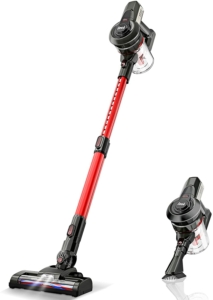 INSE便携式无尘棒吸尘器 INSE Cordless Stick Vacuum Cleaner 2 in 1 Lightweight Quiet Powerful Suction 160W