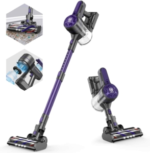 ONSON20kPa强力吸力250W无刷电机轻巧的4合1无线吸尘器 ONSON Cordless Vacuum Cleaner 20kPa Powerful Suction 250W Brushless Motor Cordless Stick Vacuum 