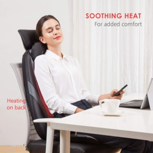 加拿大按摩仪 Snailax Shiatsu Massage Cushion with Heat Massage Chair