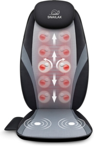 背部按摩Snailax Shiatsu Massage Cushion with Heat Massage Chair 